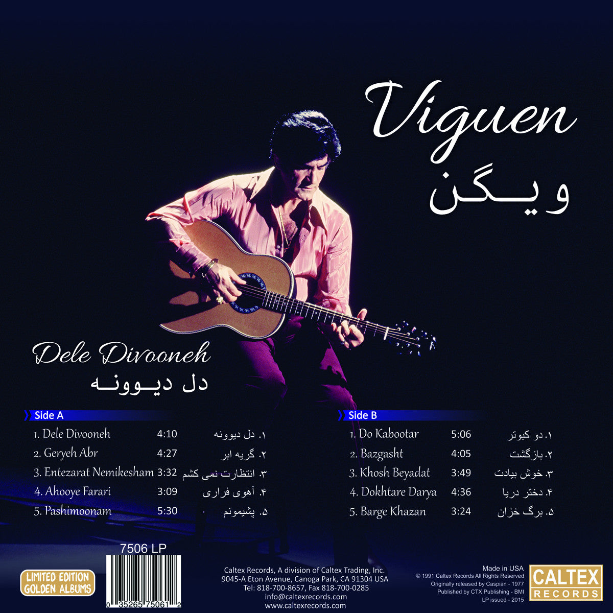 Viguen - Dele Divooneh (Vinyl)